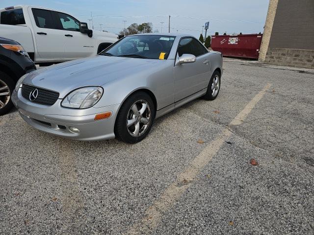 used 2002 Mercedes-Benz SLK-Class car, priced at $10,990