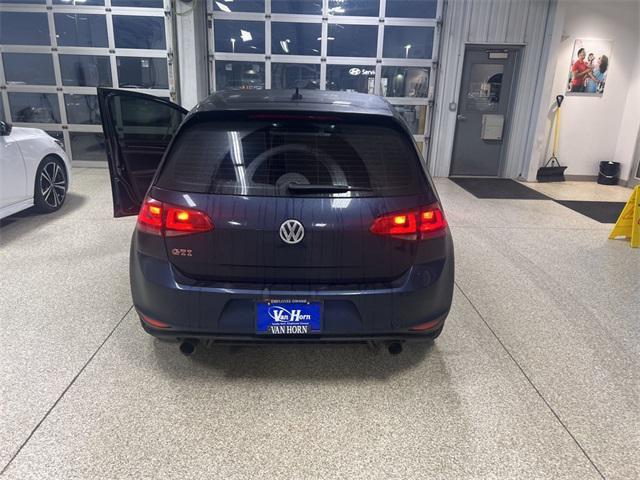 used 2017 Volkswagen Golf GTI car, priced at $14,590