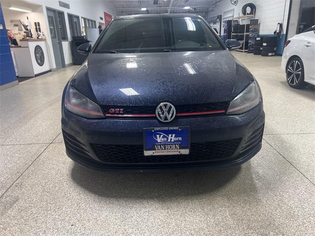 used 2017 Volkswagen Golf GTI car, priced at $14,590