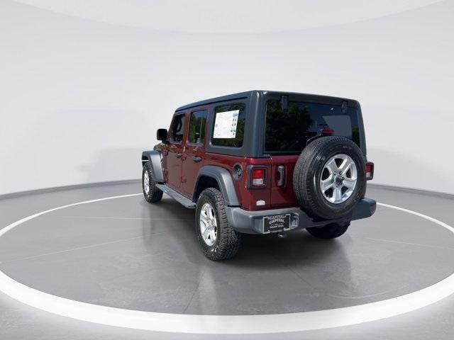 used 2021 Jeep Wrangler Unlimited car, priced at $28,200