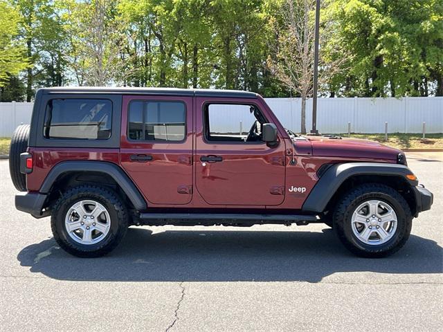 used 2021 Jeep Wrangler Unlimited car, priced at $28,660