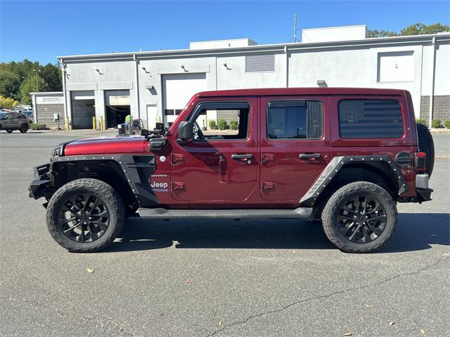 used 2021 Jeep Wrangler Unlimited 4xe car, priced at $25,250
