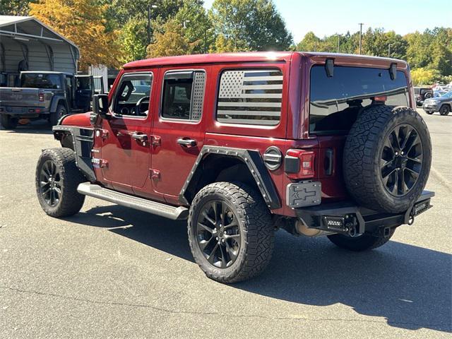 used 2021 Jeep Wrangler Unlimited 4xe car, priced at $25,250
