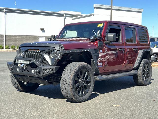 used 2021 Jeep Wrangler Unlimited 4xe car, priced at $25,250