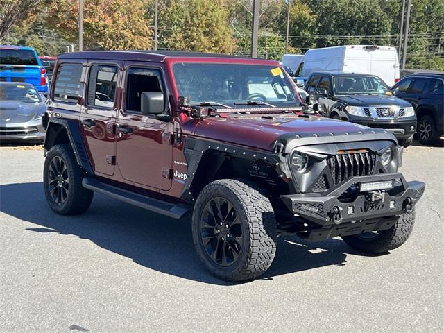 used 2021 Jeep Wrangler Unlimited 4xe car, priced at $25,250