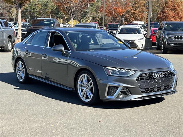 used 2022 Audi A4 car, priced at $23,789