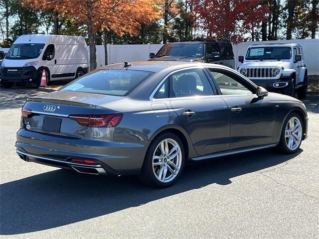 used 2022 Audi A4 car, priced at $23,789
