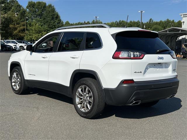 used 2021 Jeep Cherokee car, priced at $17,820