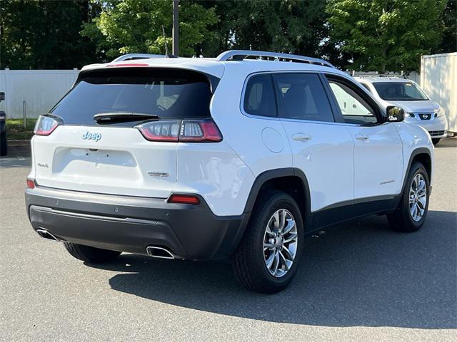 used 2021 Jeep Cherokee car, priced at $17,820