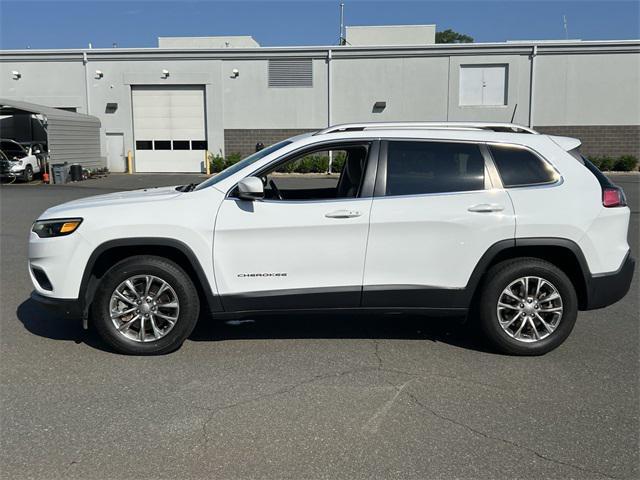 used 2021 Jeep Cherokee car, priced at $17,820