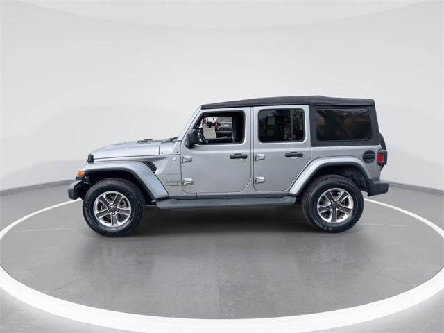 used 2021 Jeep Wrangler Unlimited car, priced at $25,788