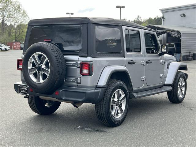 used 2021 Jeep Wrangler Unlimited car, priced at $25,788