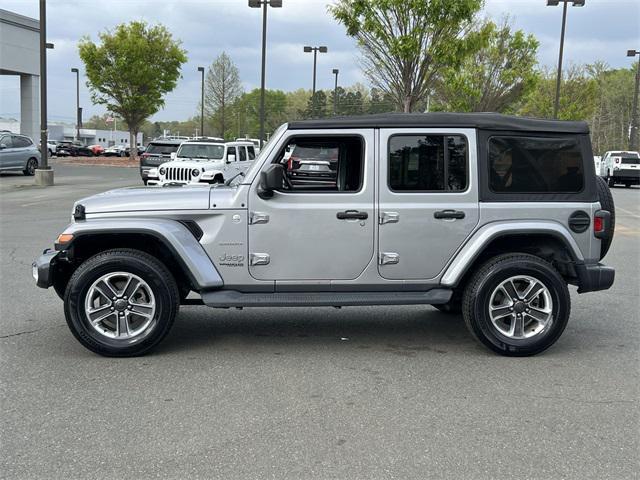 used 2021 Jeep Wrangler Unlimited car, priced at $25,788