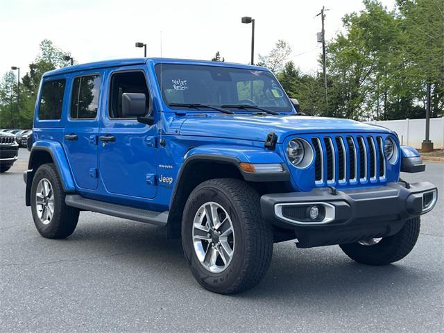 used 2022 Jeep Wrangler Unlimited car, priced at $39,589