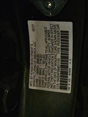 used 2021 Honda Insight car, priced at $16,299