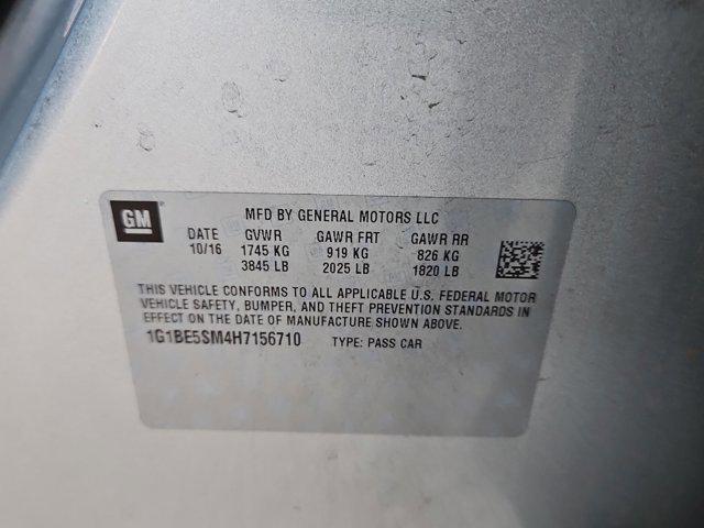 used 2017 Chevrolet Cruze car, priced at $10,995