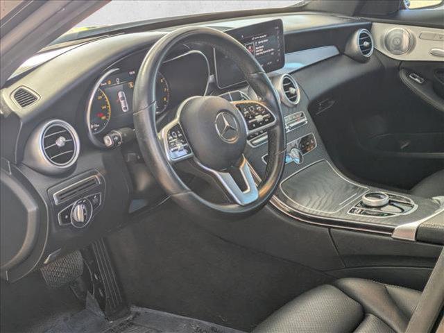 used 2021 Mercedes-Benz C-Class car, priced at $19,490