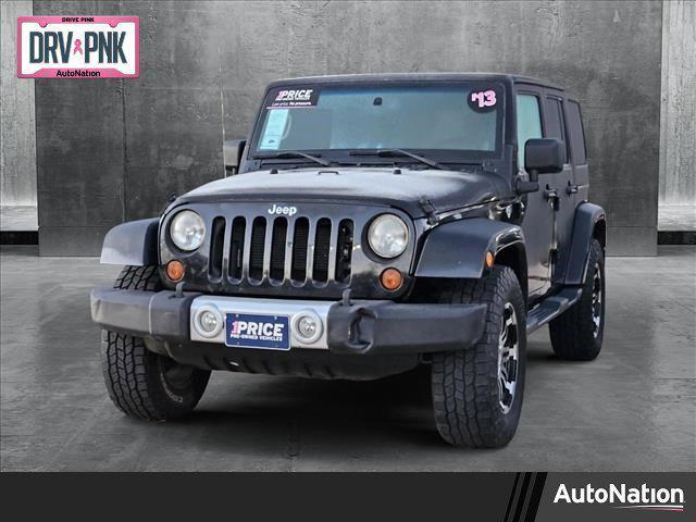 used 2013 Jeep Wrangler Unlimited car, priced at $12,639