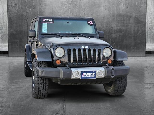 used 2013 Jeep Wrangler Unlimited car, priced at $12,639