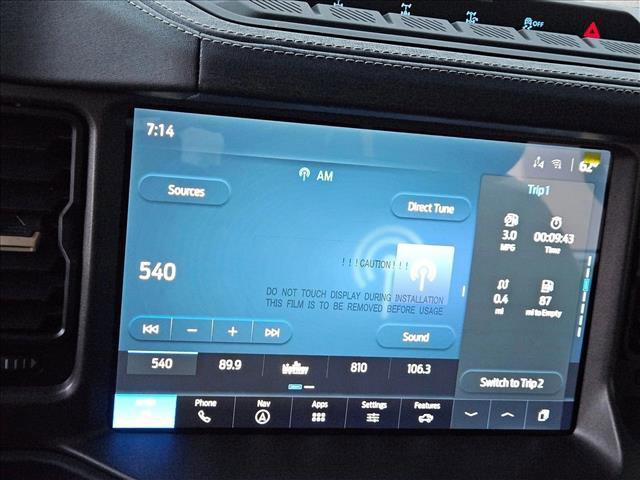 new 2025 Ford Bronco car, priced at $61,518