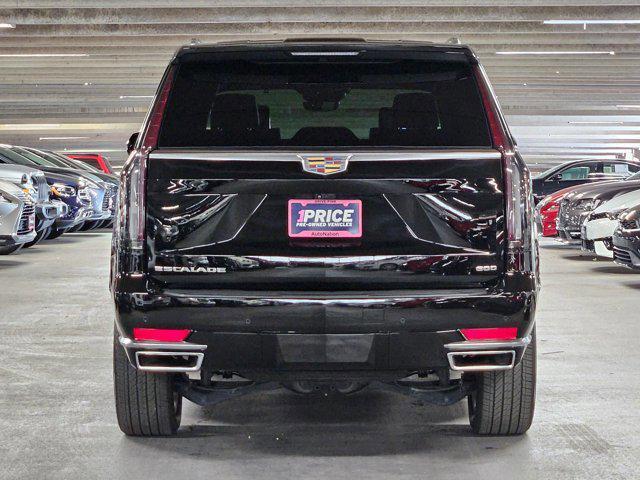 used 2024 Cadillac Escalade car, priced at $85,995