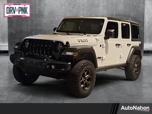 used 2021 Jeep Wrangler car, priced at $30,044