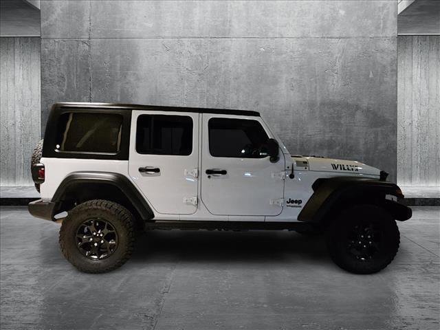 used 2021 Jeep Wrangler car, priced at $30,044