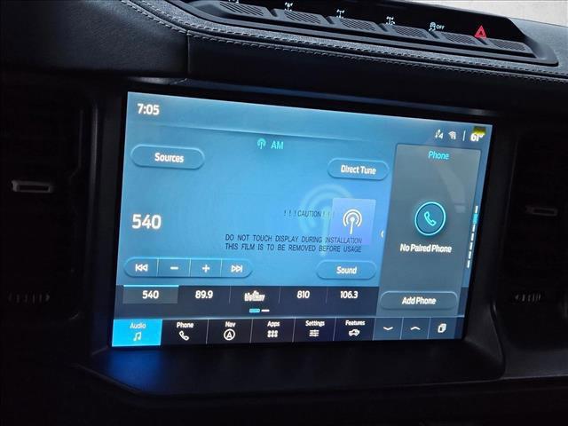 new 2025 Ford Bronco car, priced at $61,612