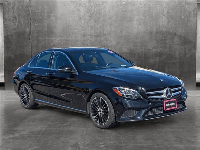 used 2021 Mercedes-Benz C-Class car, priced at $27,989