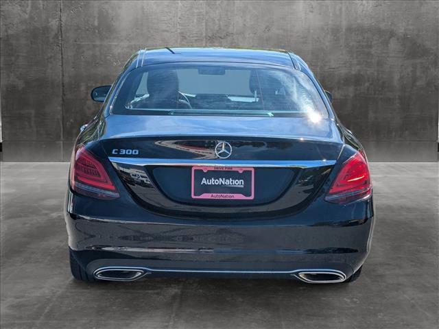 used 2021 Mercedes-Benz C-Class car, priced at $27,989