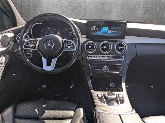 used 2021 Mercedes-Benz C-Class car, priced at $27,989