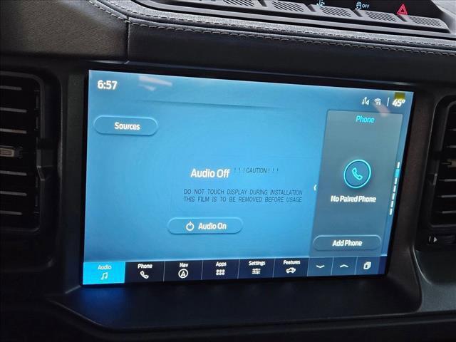 new 2025 Ford Bronco car, priced at $62,881