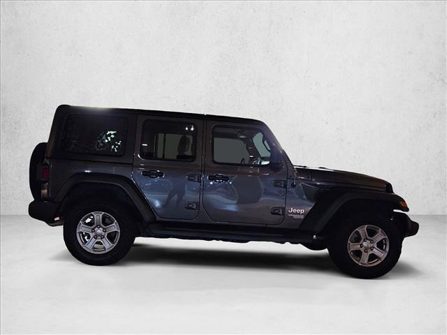 used 2018 Jeep Wrangler Unlimited car, priced at $21,370