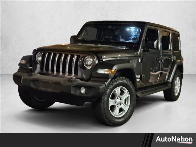 used 2018 Jeep Wrangler Unlimited car, priced at $21,370
