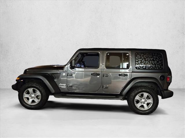 used 2018 Jeep Wrangler Unlimited car, priced at $21,370