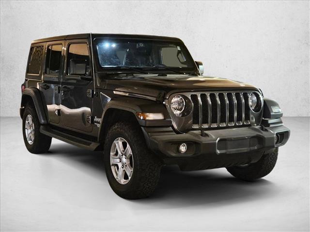 used 2018 Jeep Wrangler Unlimited car, priced at $21,370