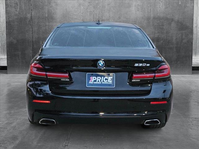 used 2023 BMW 530e car, priced at $29,309