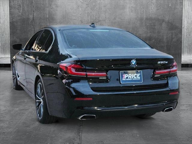 used 2023 BMW 530e car, priced at $29,309