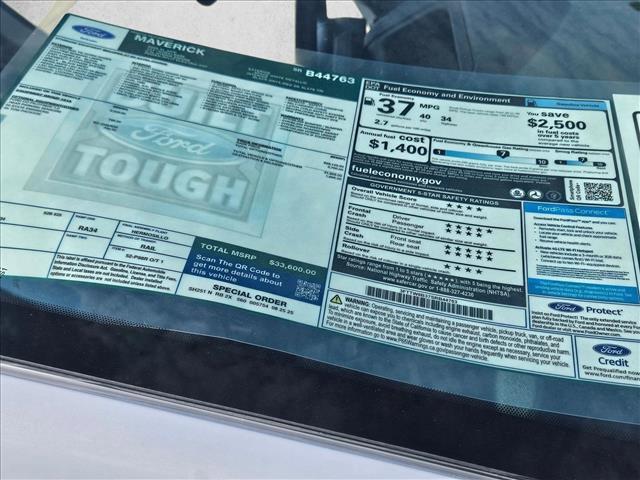 new 2025 Ford Maverick car, priced at $31,082