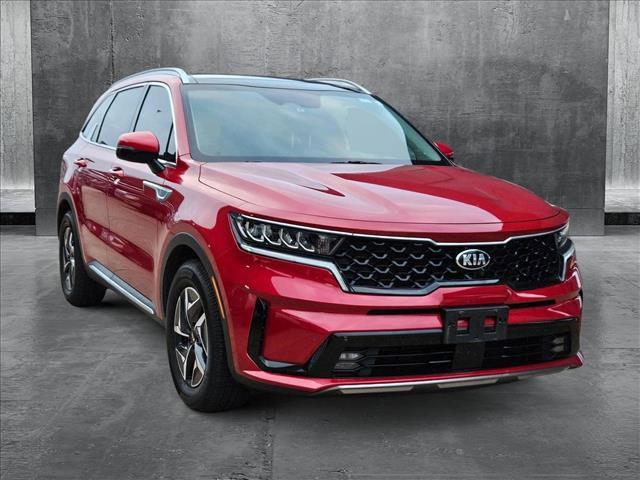 used 2021 Kia Sorento Hybrid car, priced at $23,419