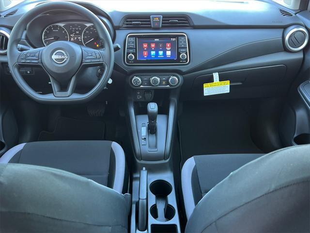 new 2025 Nissan Versa car, priced at $20,645