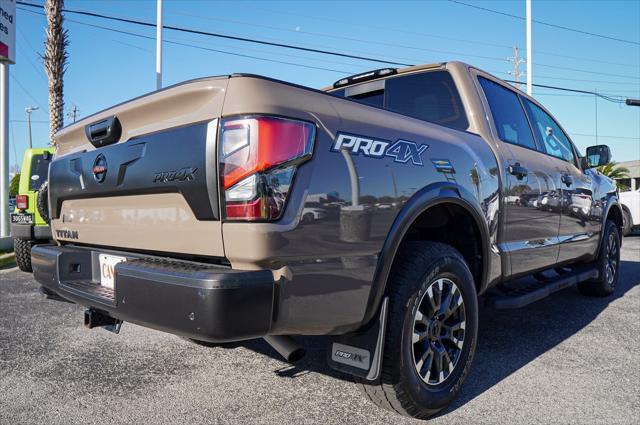 used 2021 Nissan Titan car, priced at $41,500