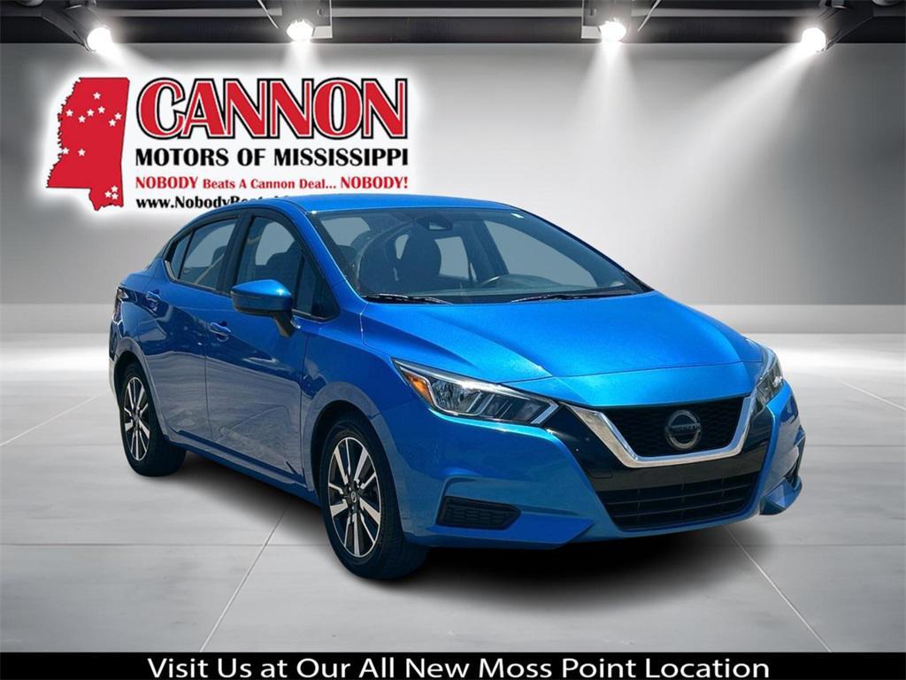 used 2021 Nissan Versa car, priced at $12,500