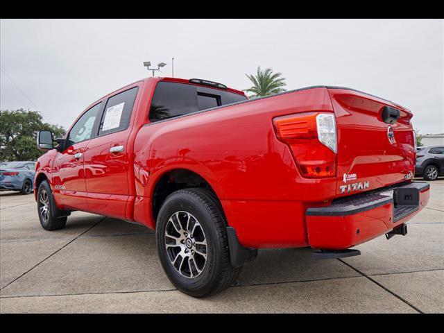 used 2021 Nissan Titan car, priced at $33,222