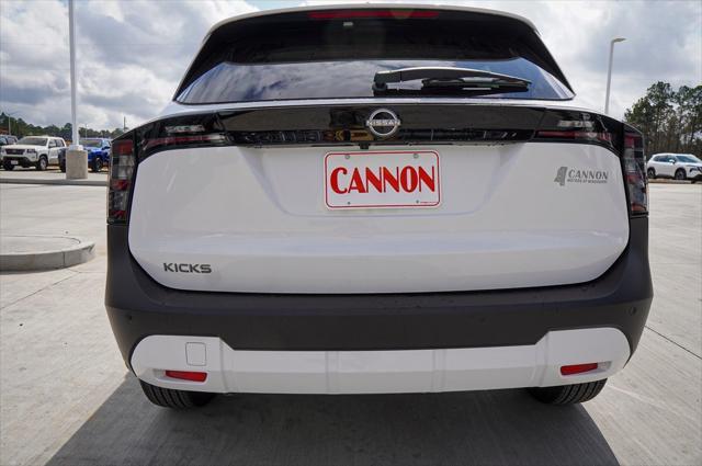 new 2025 Nissan Kicks car, priced at $25,690