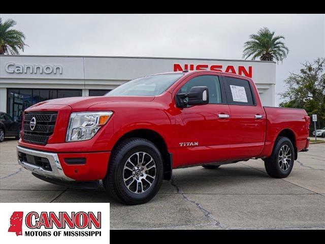 used 2021 Nissan Titan car, priced at $29,955