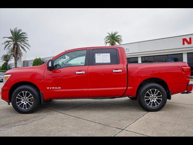 used 2021 Nissan Titan car, priced at $29,955