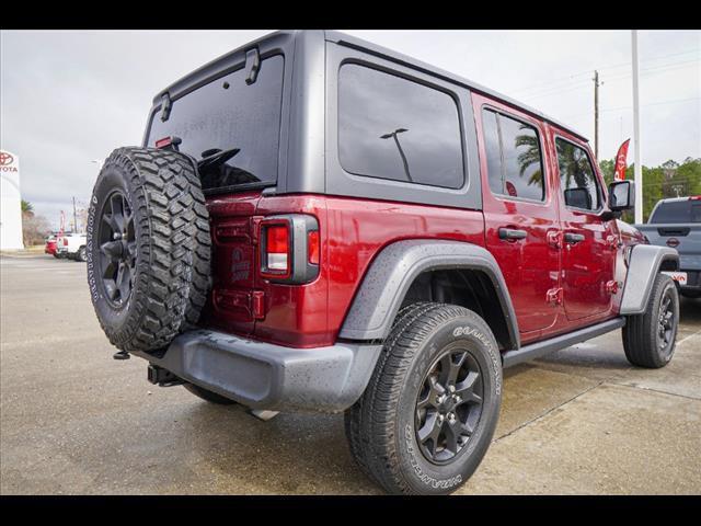 used 2021 Jeep Wrangler car, priced at $31,099