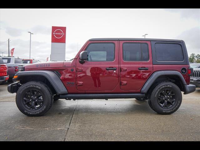 used 2021 Jeep Wrangler car, priced at $31,099