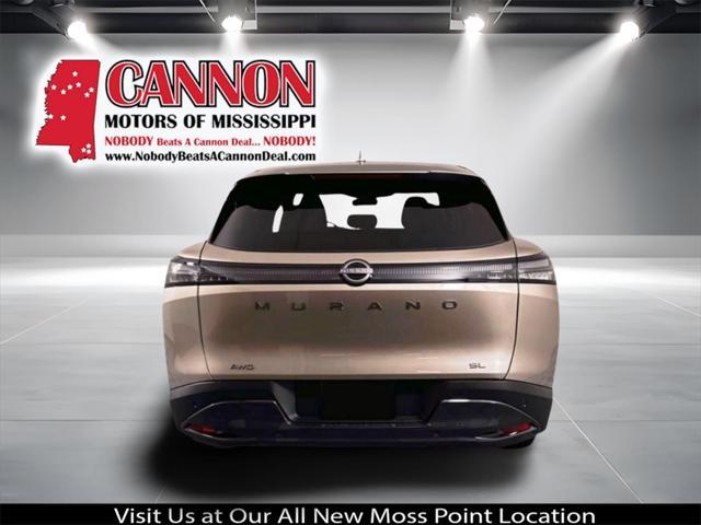 new 2025 Nissan Murano car, priced at $45,857